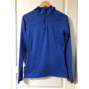 NIKE PRO COMBAT DRI FIT HALF ZIPPER TOP   SZ M